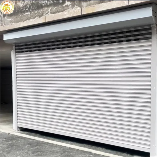 Exterior Security Overhea Aluminum/Aluminium/Steel/Metal Rolling/Roller Shutter Automatic/Electric Fast Sliding Industrial Door for Garage/Gate /Window/Warehous