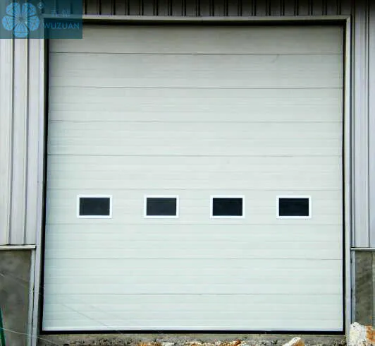 Warehouse Industrial Overhead Sliding Section Galvanized Steel Thermal Insulation Sectional Door