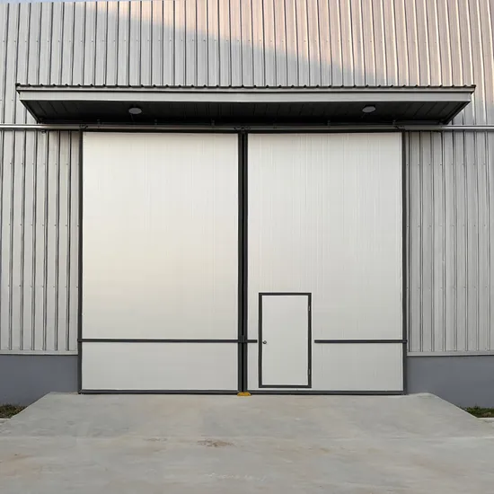 Industrial Grade Sliding, Smooth Sealing, Rust Free Design, Workshop Doors, Warehouse Doors, Factory Doors with a Service Life of Over 20 Years
