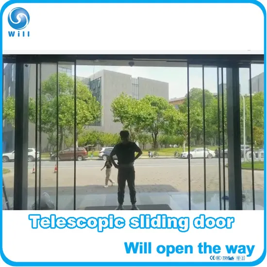 200W Heavy Duty Telescopic Sliding Door Operator