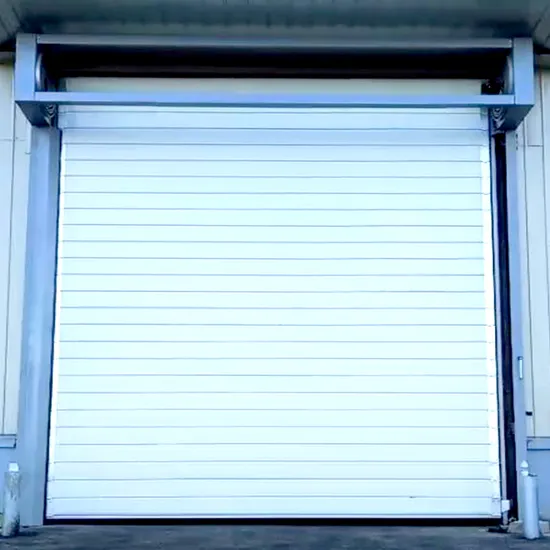Elliptical Spiral Hard Metal High Speed Roll Door with Low Lintel