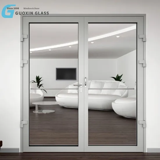 Customized Thermal Break Aluminium Hinged Door with Tempered Glass