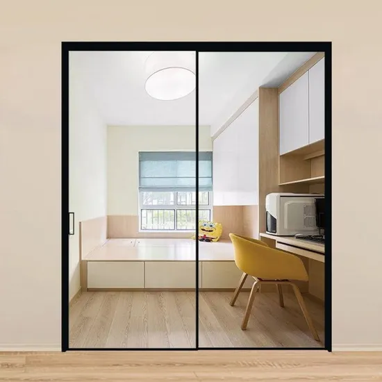 Gedeli China Factory Price Double Glazed Aluminium Frame Slide House Doors and Windows Aluminum Sliding Door for Sale