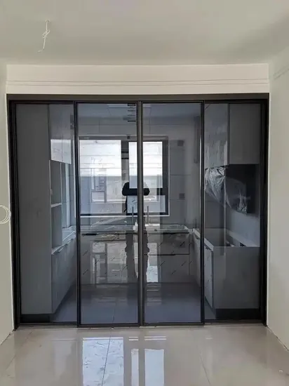 High Quality Automat Aluminium Slide Door Balcony Sliding Glass Door