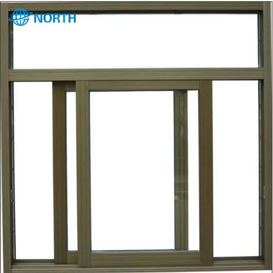 Aluminum Tempered Laimated Glass Windows