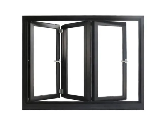 Cbmmart Nfrc American Glass Standard Aluminum Frame Large View Glass Bi Folding Windows Kitchen Window