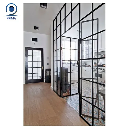Prima Glass Door Indoor Design Slim Frame Aluminum Swing Door