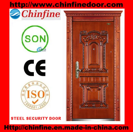 2016 New Design Security Steel Door (CF-903-B)