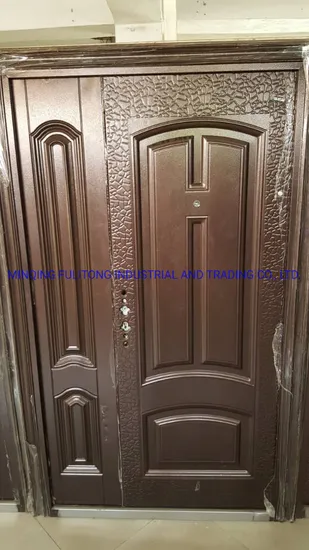 Glass Patio Internal Room Wooden Sliding Security Steel Door