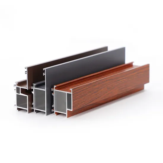 6063 Wood Grain Surface Aluminum Aluminium Extrusion Profile with Good Price