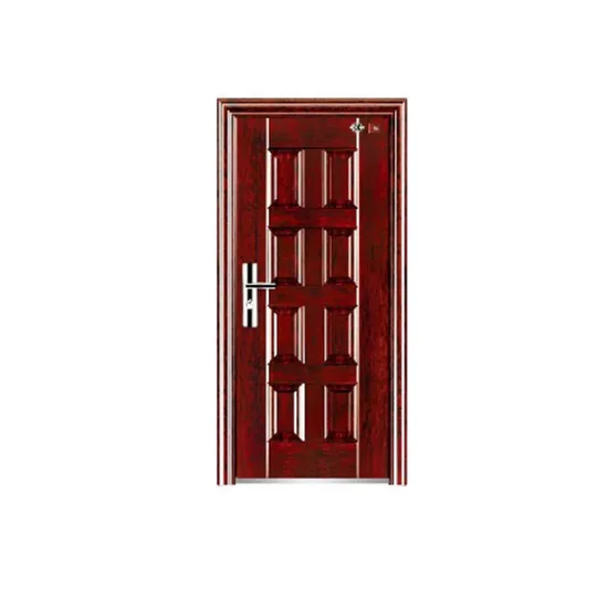 Safe Exterior Front Door Main Reinforced Stainless Security Steel Door
