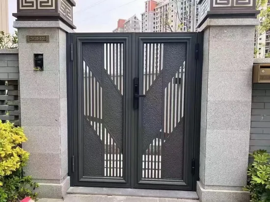 Stainless Steel Traffic Entrance Collision Door with Bumper for Factory Safe Room Role Swing Door