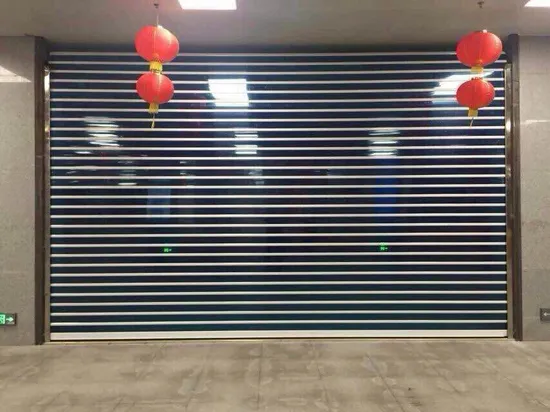 China Transparent Rolling Shutter Door