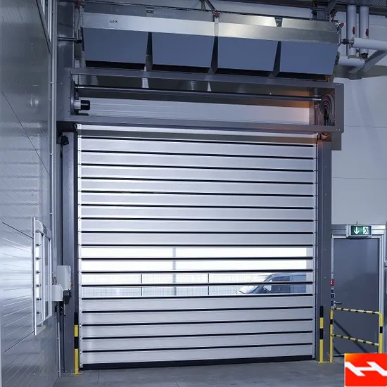 China Steel Metal Security Heat Preservation Rolling Shutter Door Suppliers Price