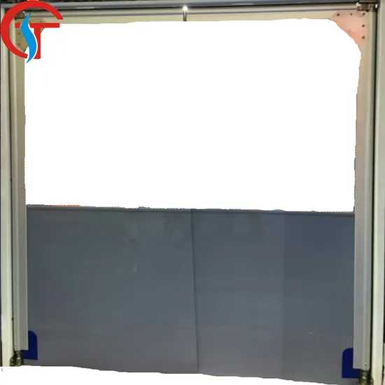 New Type PVC Flexible Swing Door Commercial Traffic Doors