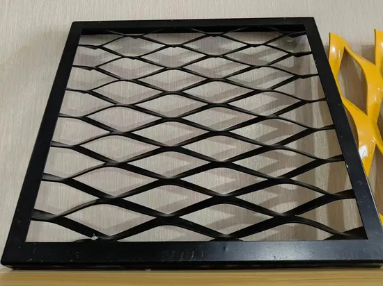 Ceiling Rhomboid Mesh Aluminum Expanded Metal Mesh
