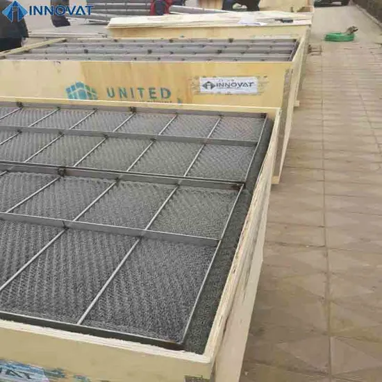 Demister Pad / Mist Eliminators / Mesh Demister / Corrugated Packing Demister Pad