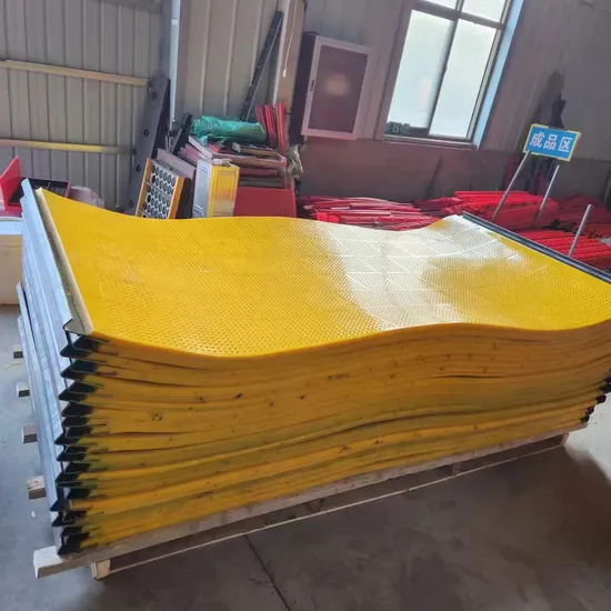Customized Polyurethane Mining Coal Dewatering Screen Mesh