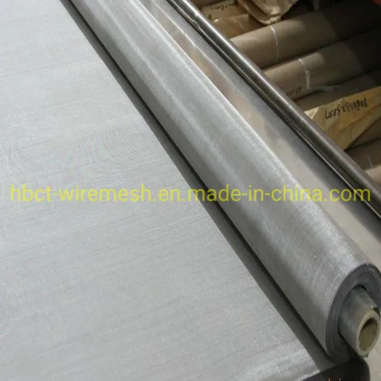 Stainless Steel 304 316 L Wire Screen Filter Mesh/Stainless Woven Wire Mesh