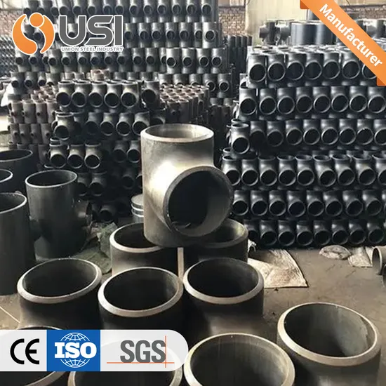 DIN Standard Stainless Steel Wholesale 304 316 Pipe Fitting Reducing Tee