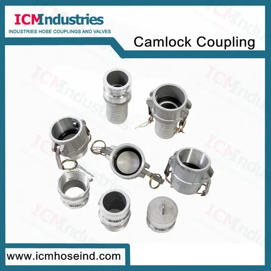 Aluminum 6′ ′ NPT Threaded Chemical Engineering Quick Connector Coupling