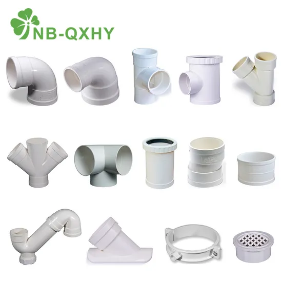 Durable Plastic PVC Coupling Elbow Tee Cross Water Connection Fittings UPVC CPVC Dwv ASTM Sch 40 Pipe Fitting for Efficient Drainage