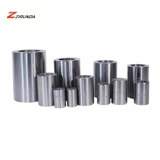 Zirunda Building Materials Steel Rebar Coupler Factory Cheap Price Machine Rebar Coupler
