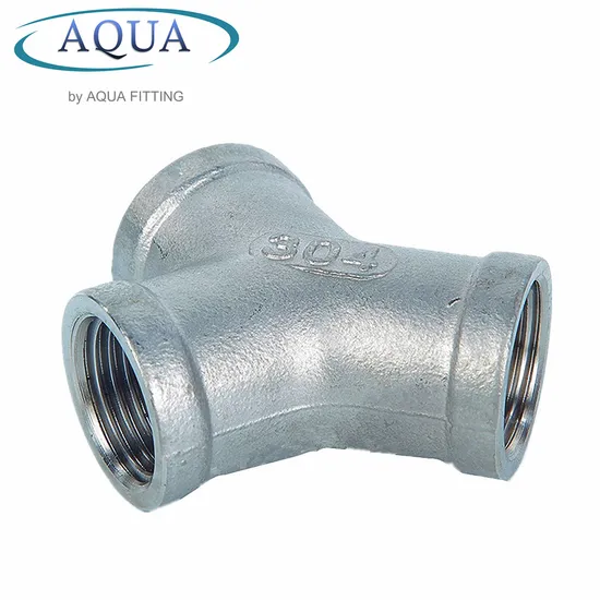 Y Tee 20inch 3000# 160X160 Stainless Steel Fitting