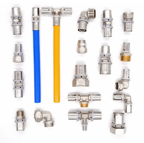 OEM Brass Press Fittings with Ss Sleeves