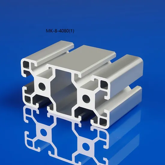 Mk-8-4080 Customized Black Anodized 4080 Aluminium Profile T Slot Factory Price