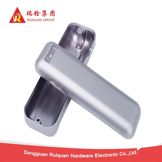 Custom Anodic Silver Aluminum Profile Housing Alloy 6063