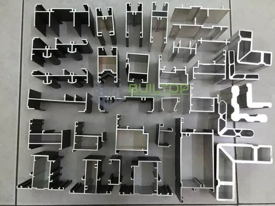 Powder Coated Anodized Curtain Track Profiles Floor Decorative Aluminium Extrusion Profile for Doors and Windows Frame Supplier