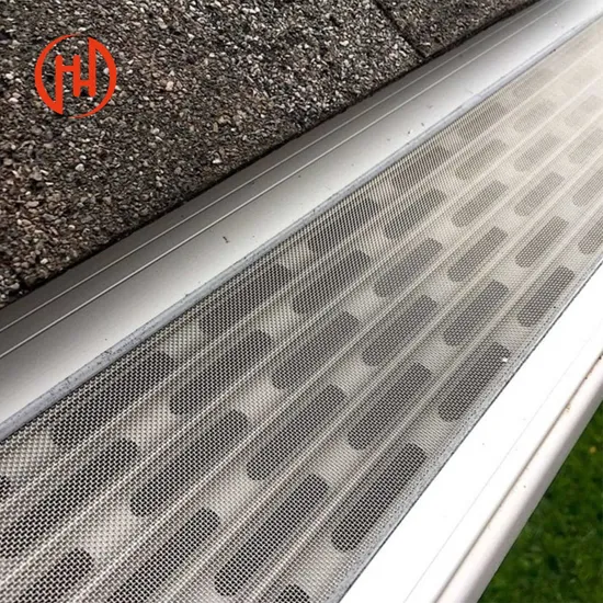 Aluminum Rain Gutter Guard 5 6 Inch K Style Roofing Gutter Protection