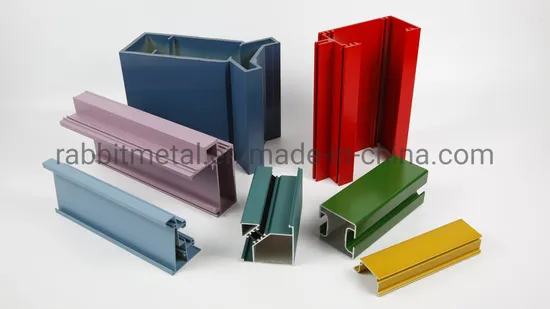 Manufacturer Aluminum Profiles/Extrusion for Window and Door/Curtain Wall/Automotive and Medical Equipment/Building/LED Metal/Bending/Curve/Polishing Material