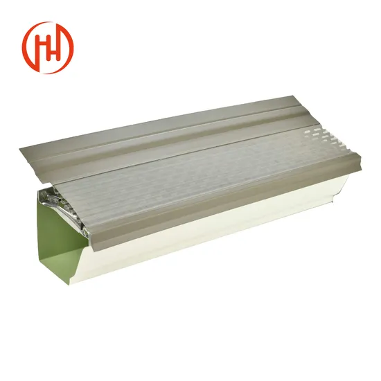 Long Life Service Customized Aluminum Expanded Metal Rain Leaf Gutter Guard