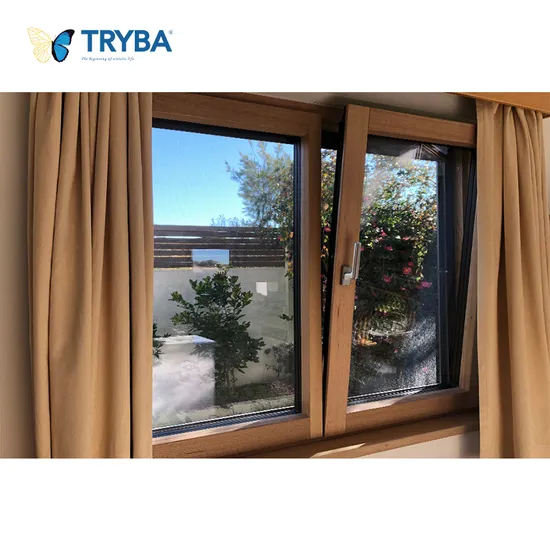 Grill Design French Germany Veka Brand UPVC Frame Passive House Energy Efficiency Saving Triple Double Glazed Pane Tempered Glass Casement Tilt and Turn Windows
