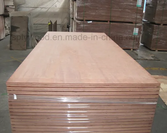 12mm High Quality Beech Surface Okoume Core Plywood for Musical Instrument