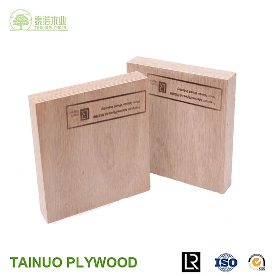 Phenolic WBP Glue 18mm Okoume Marine Plywood with Llyods