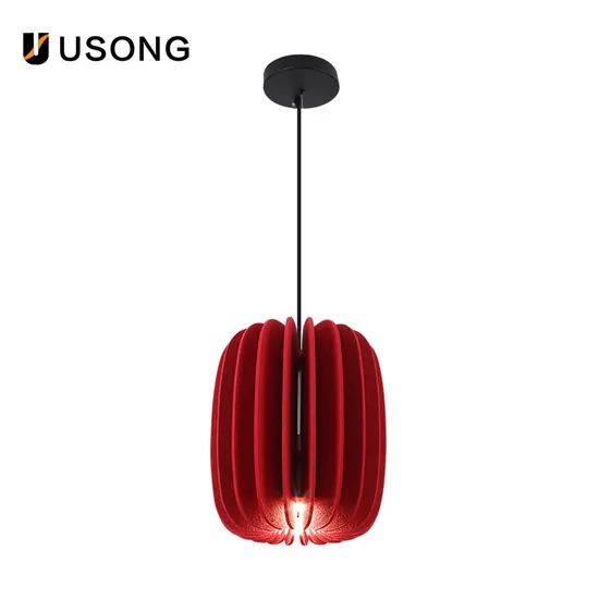 Restaurant Chandeliers The Most Fashionable Latest Popular Design Life Aesthetics Sound Absorption Acoustic Lampshade Lights