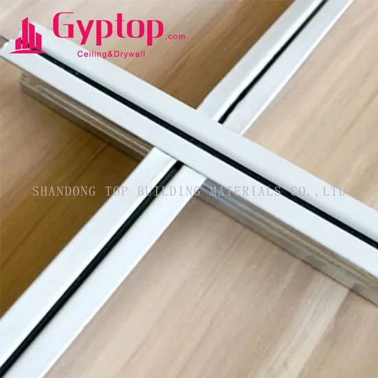 Groove Ceiling T Bar / Ceiling Ty Grid/ Metal Profiles for Suspended Ceiling Board