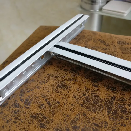 Black Groove Ceiling T Grid for PVC Gypsum Board Ceiling