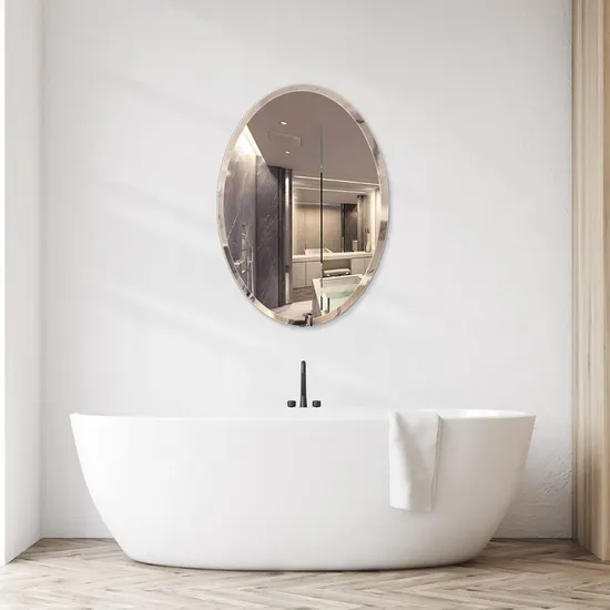 Frameless Decorative Wall Mirror 3mm 4mm 5mm Silver Float Glass