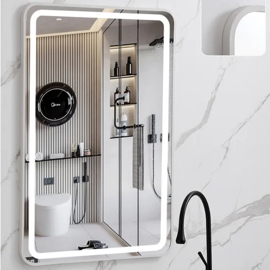 Hot Sale Modern Makeup Smart LED Mirror with Aluminum Frame for Bathroom