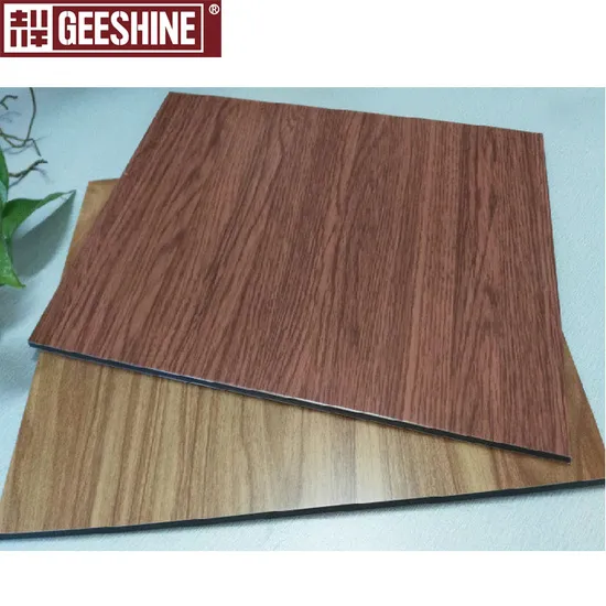 Factory Price Wood Grain ACP Aluminum Composite Materials Panel Acm for Furniture Decorate