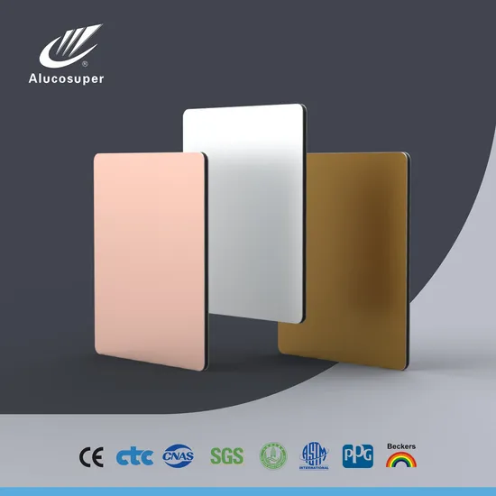 Coating External Wall Sscm Aluminum Panel ACP Aluminum Composite Panel with Factory Price