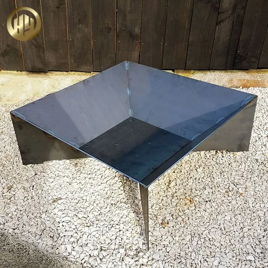 Outdoor Camping Metal Welding Simple Firewood Heater Fire Pit