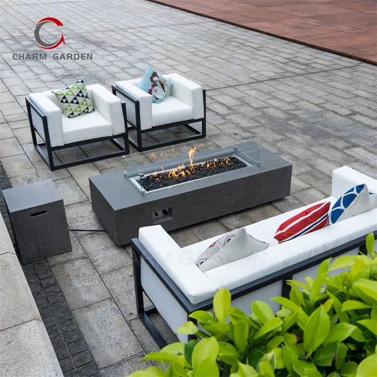 China Manufacture Good Quality Outdoor Rectangle Fire Pit Czyp007