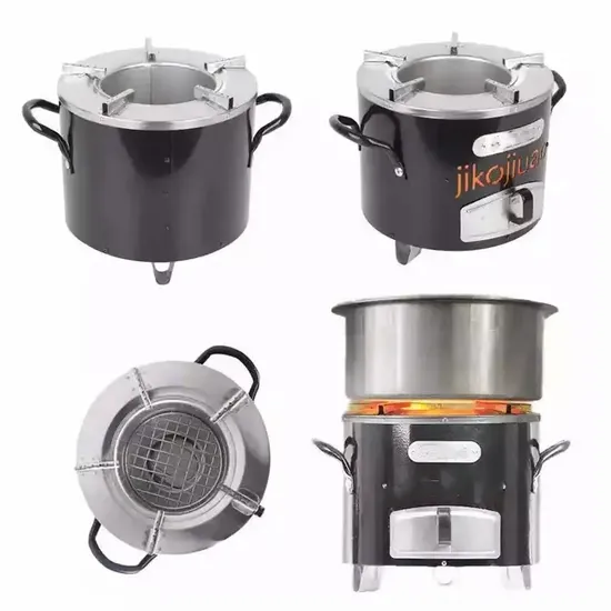 Household Wood Stove Portable Stainless Steel Outdoor Firewood Camping Stove Africa