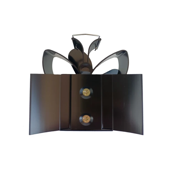 Lotus Shape Wall Hanging Pendant with Iron Ring for Pellet Stove Use