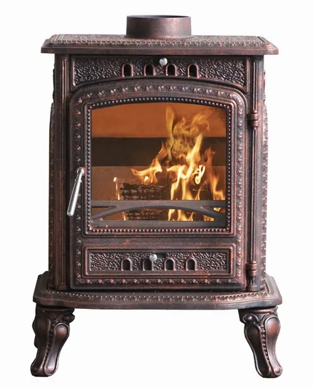 Eco Design Ready Defra Approved Cast Iron Stove S204m Bronze